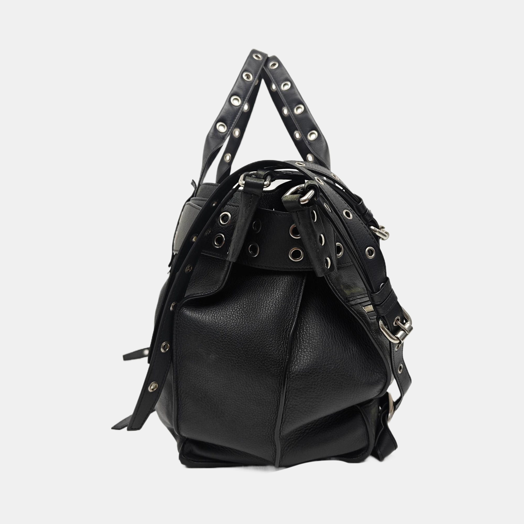 Calfskin Tote Bag Black