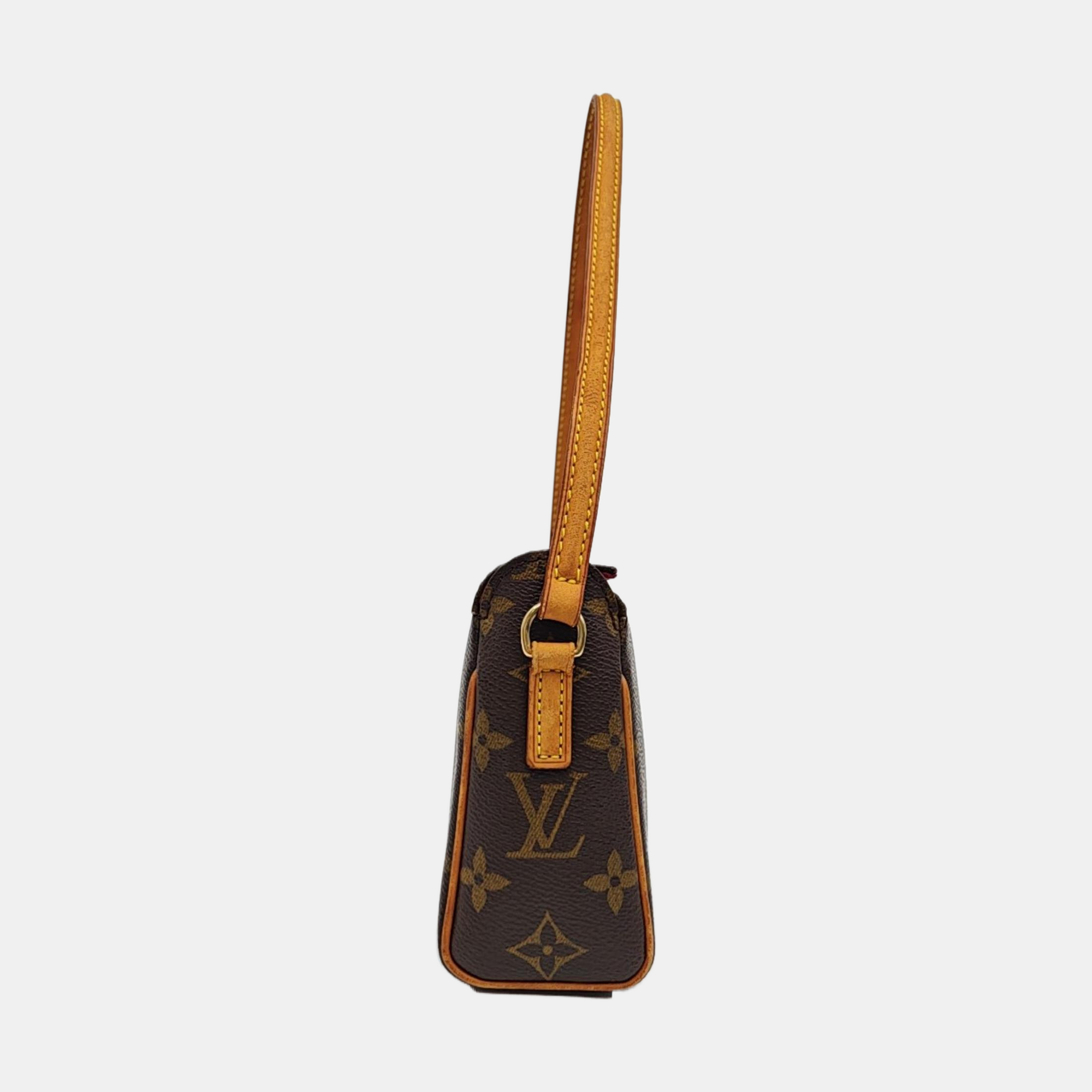 RECITAL Monogram Coated Canvas Brown