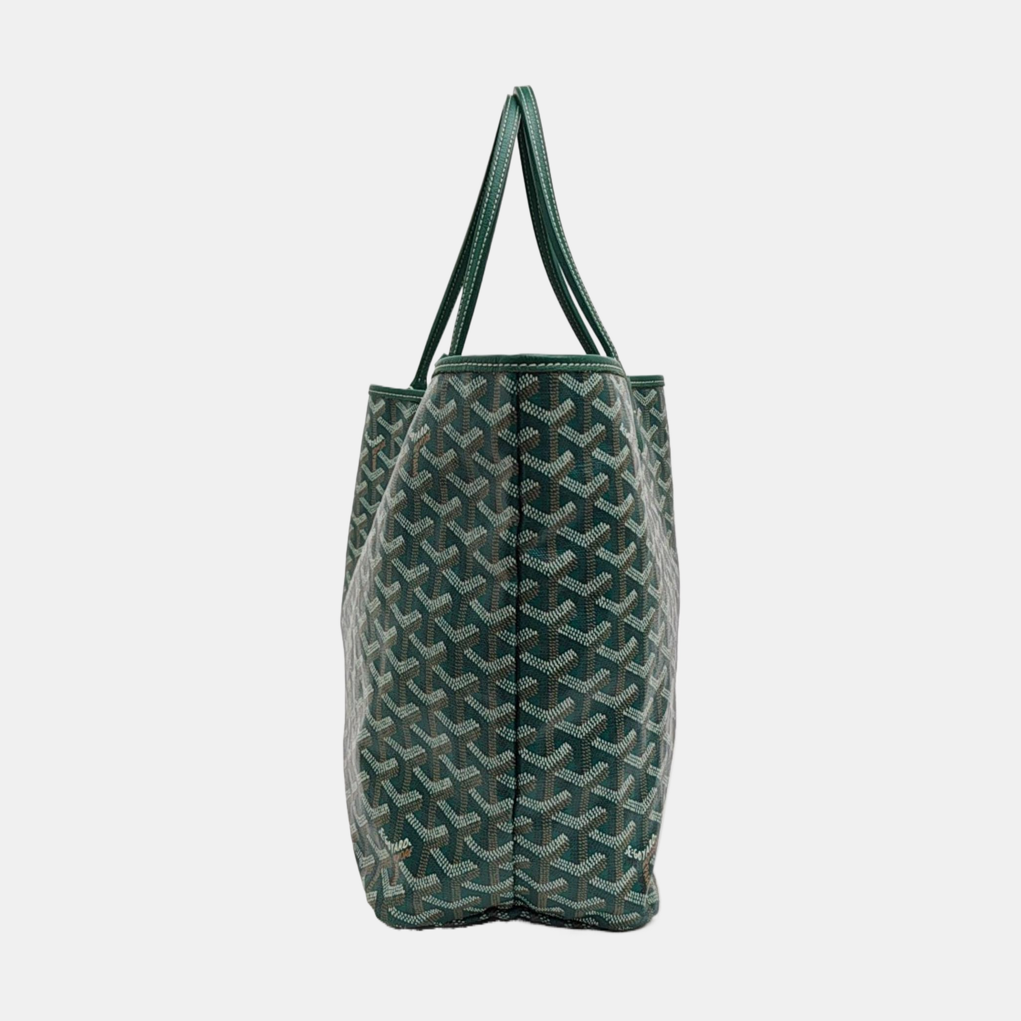 Saint Louis PM Coated Canvas Green