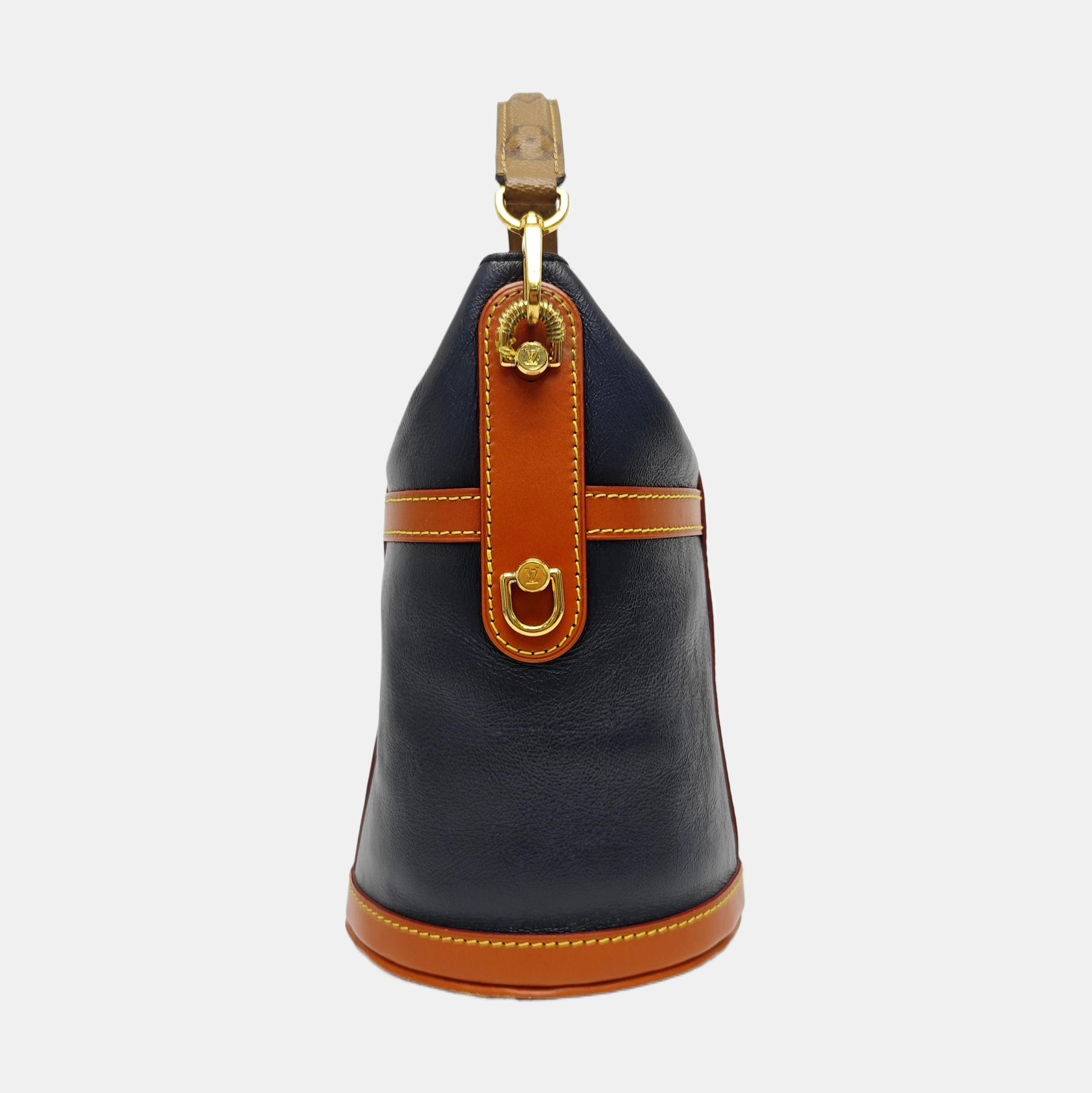 DUFFLE Monogram Calfskin Blue