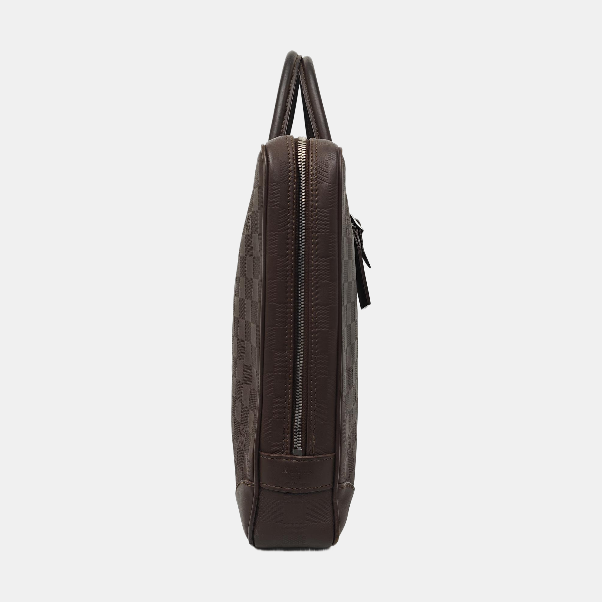 PORTE-DOCUMENTS Damier Ebene Calfskin Brown