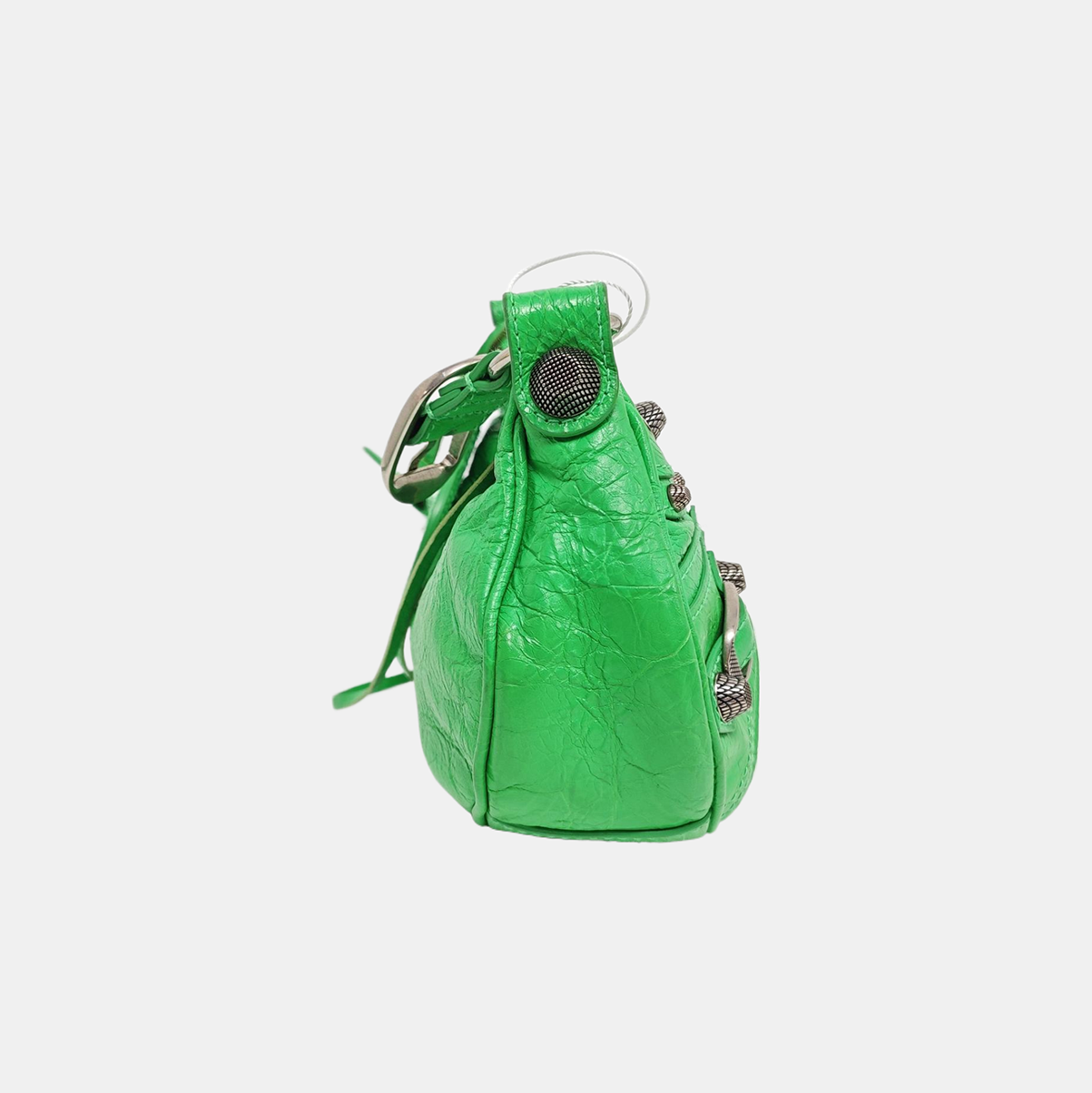 Le Cagole Mini Lambskin Green