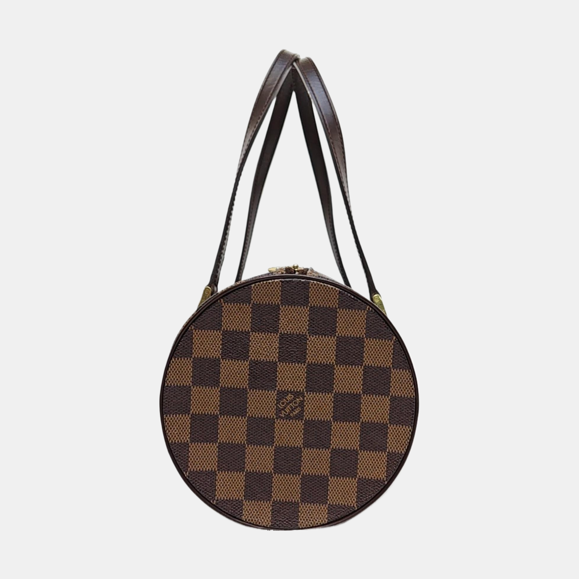 PAPILLON 30 Damier Ebene Coated Canvas Brown