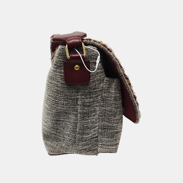 Quilted Velvet Gray