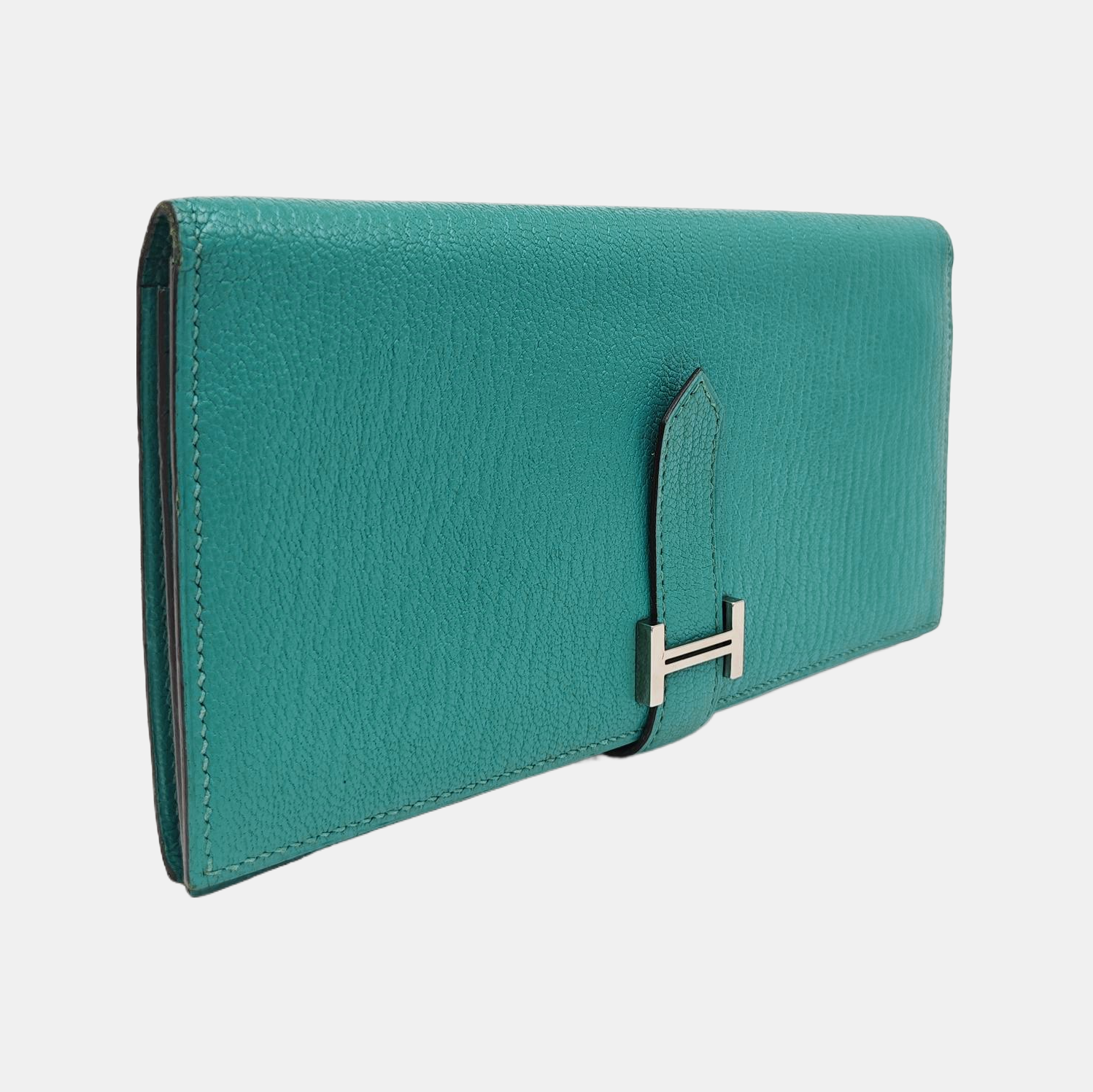 Bearn Chèvre Mysore Green Wallet