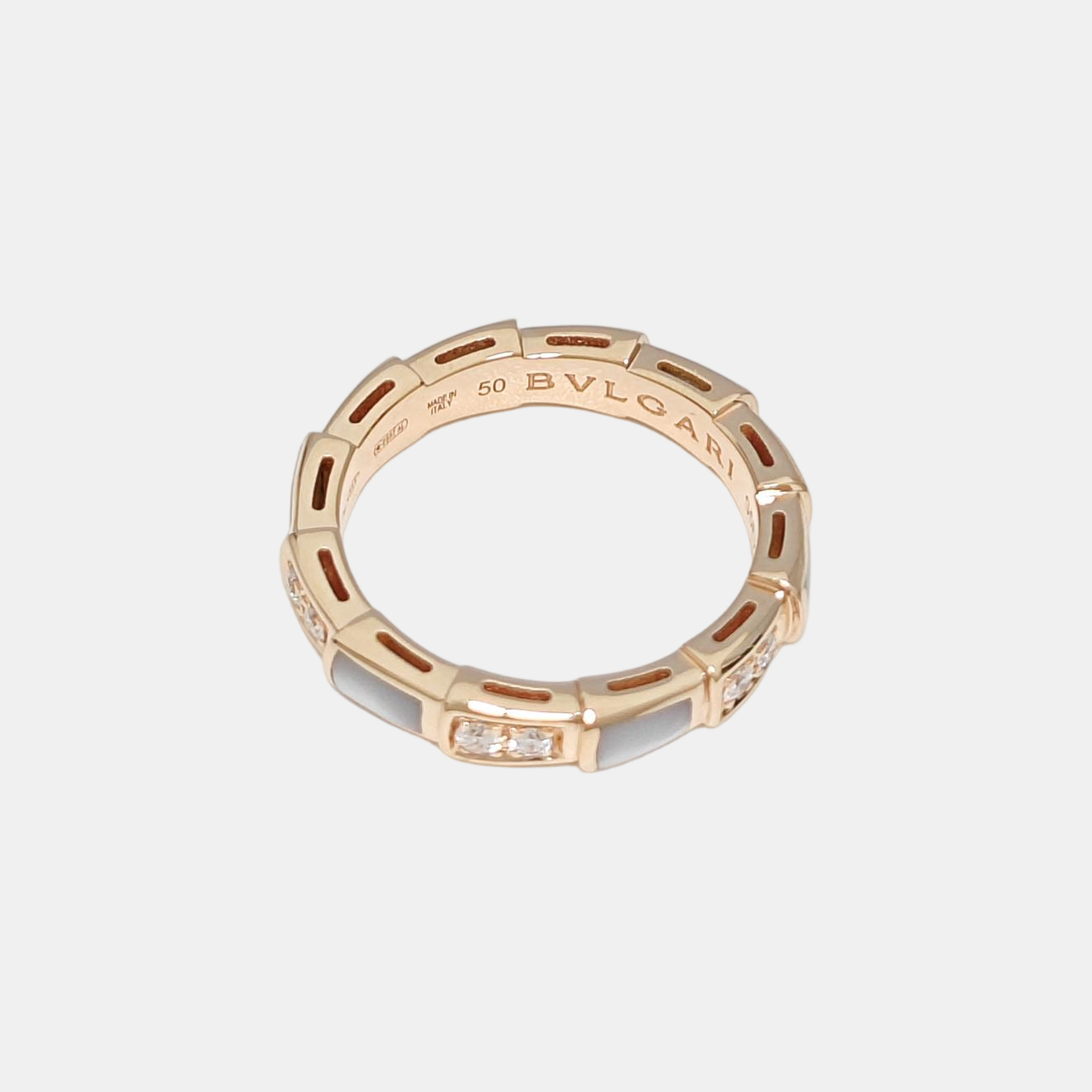 SERPENTI 18k Rose Gold Ring EU 50