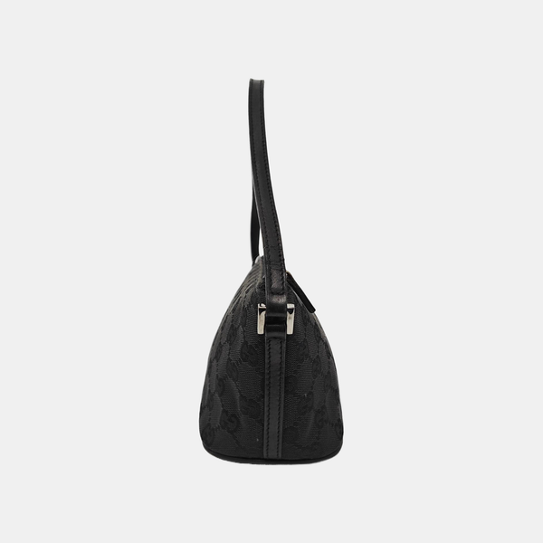 Boat Pochette Monogram Canvas Black