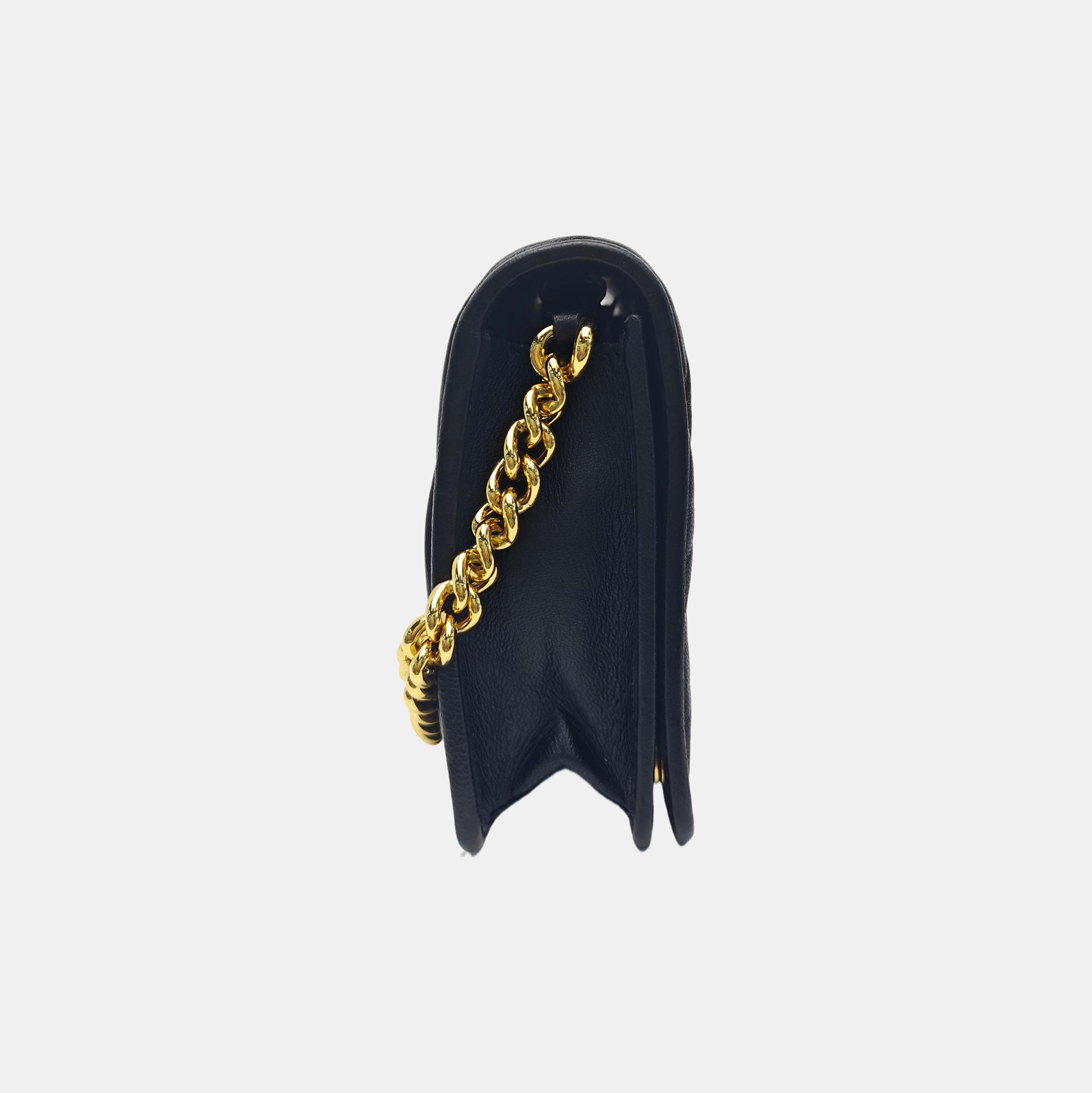 Miu Délice Quilted Lambskin Black