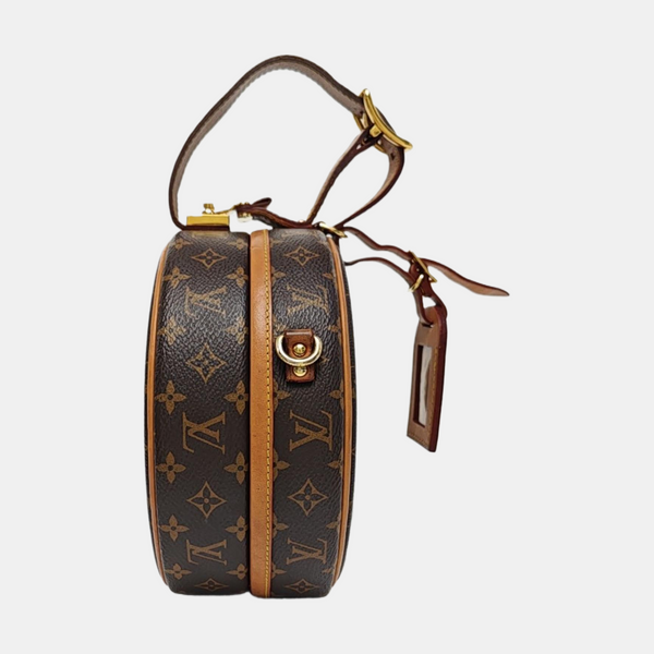 BOITE CHAPEAU PM Monogram Coated Canvas Brown