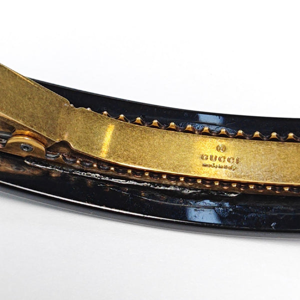 Synthetic Hair Clip Black