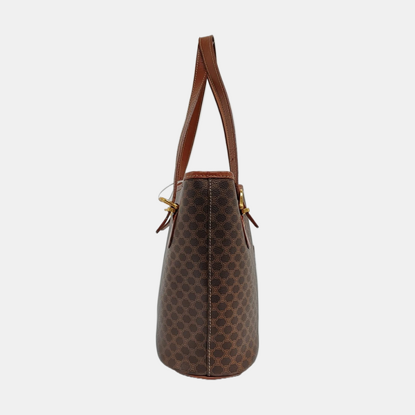 MACADAM TOTE Coated Canvas Brown