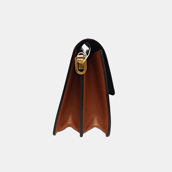 DAUPHINE MM Monogram Coated Canvas Brown