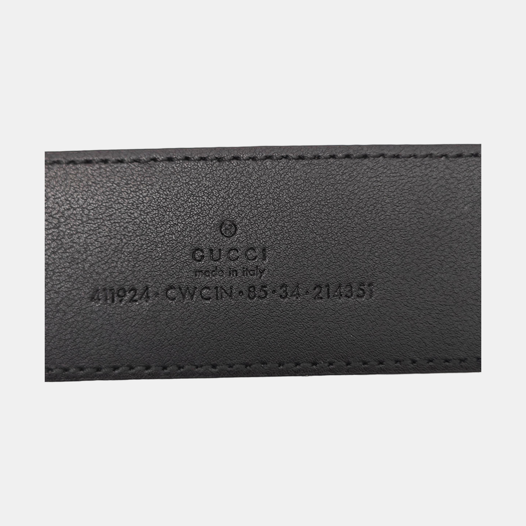 Leather Belt Black