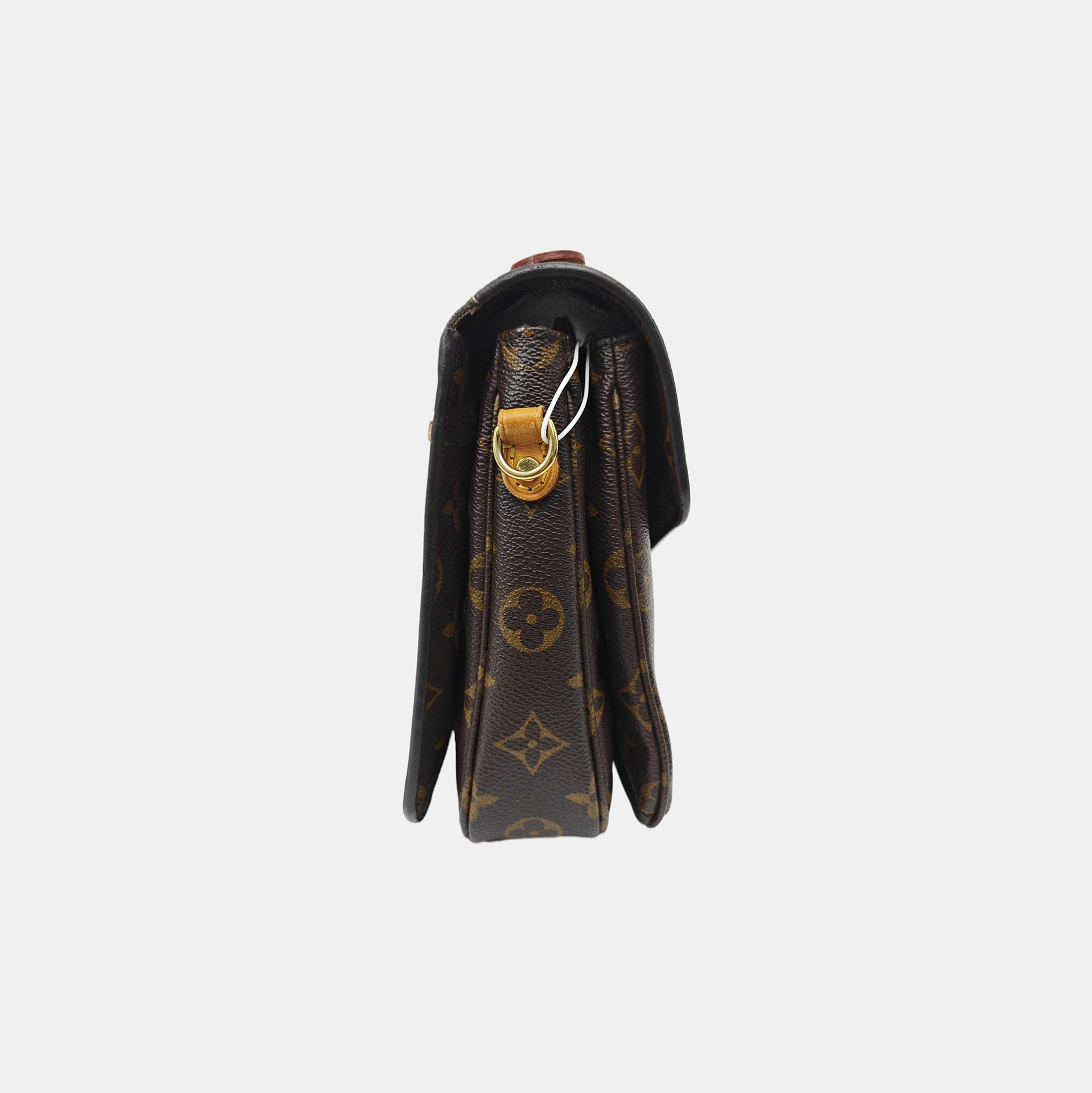 MÉTIS MM Monogram Coated Canvas Brown