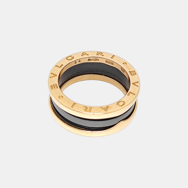 B.ZERO1 18k Rose Gold Ring EU 54