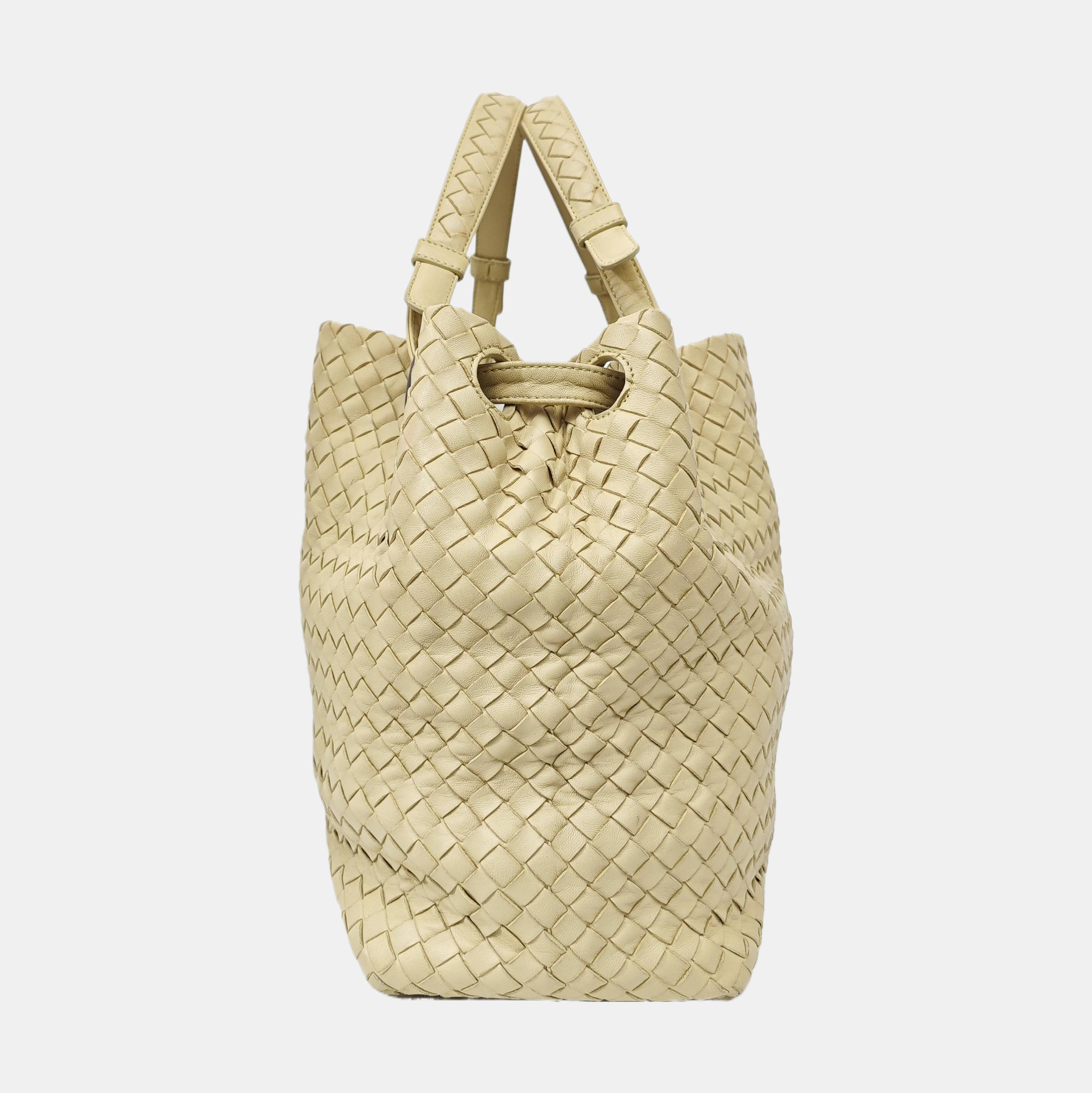 Lambskin Tote Bag Beige
