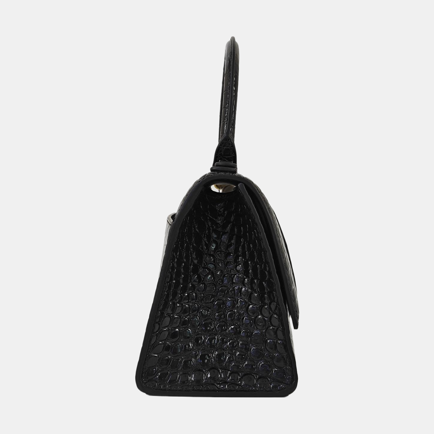 Hourglass S Calfskin Black