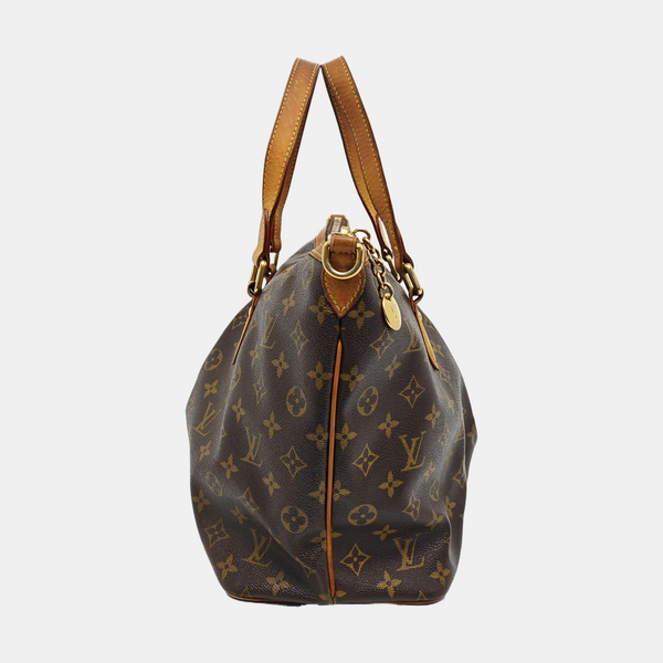 PALERMO PM Monogram Coated Canvas Brown