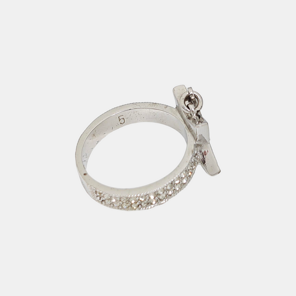 Metal Silver Ring EU 49