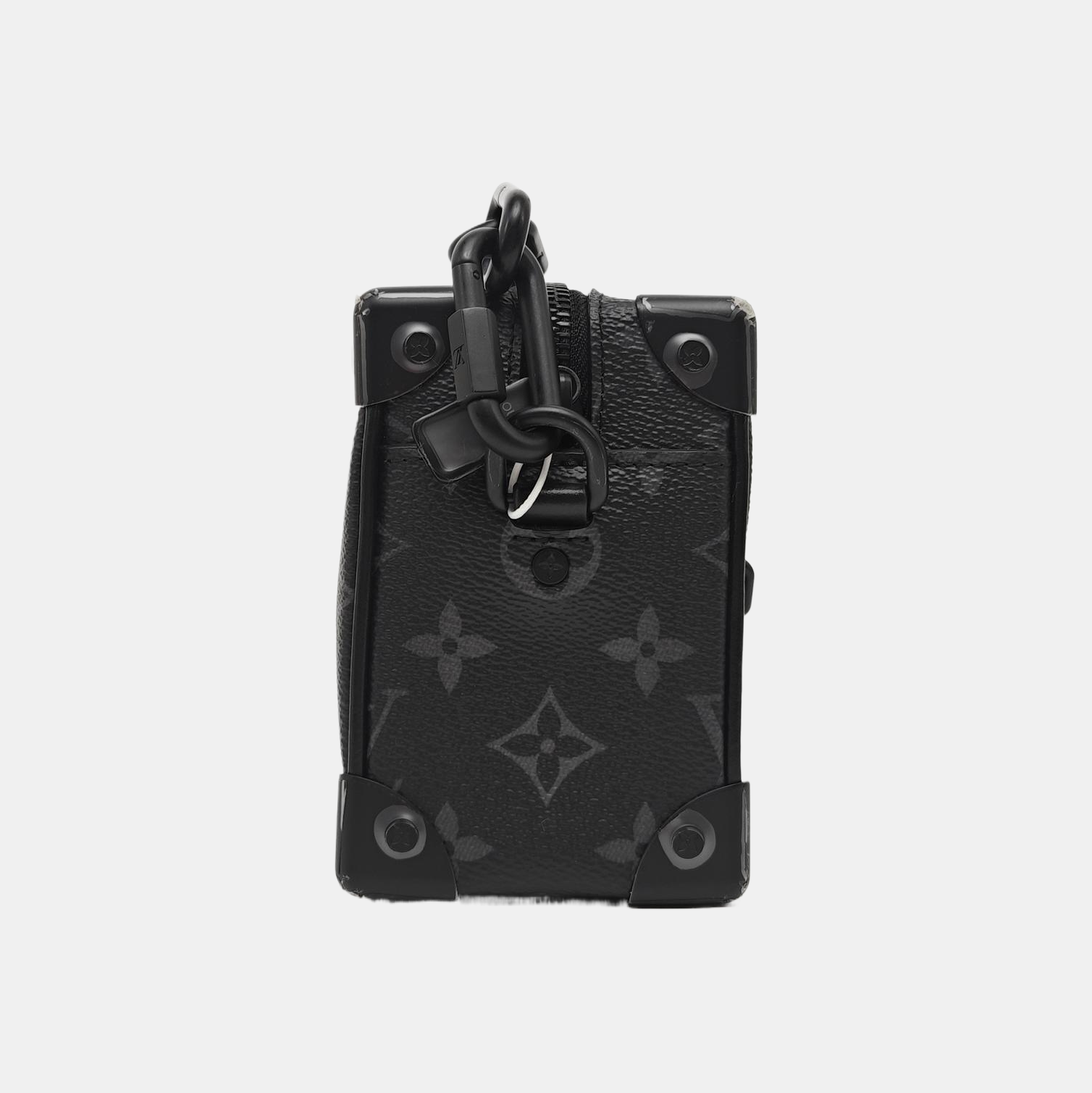 SOFT TRUNK Mini Monogram Coated Canvas Black