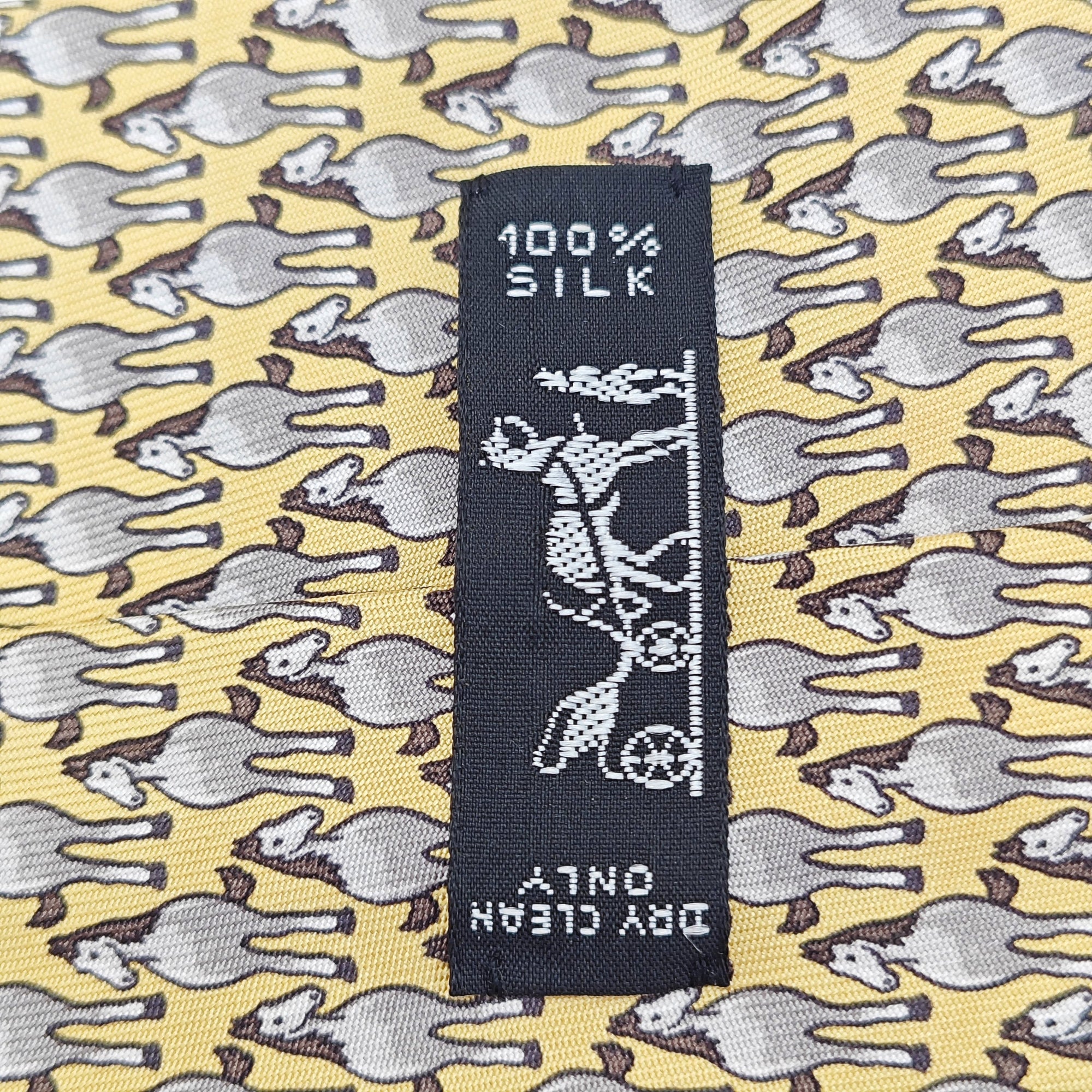 Mulberry Silk Tie Yellow