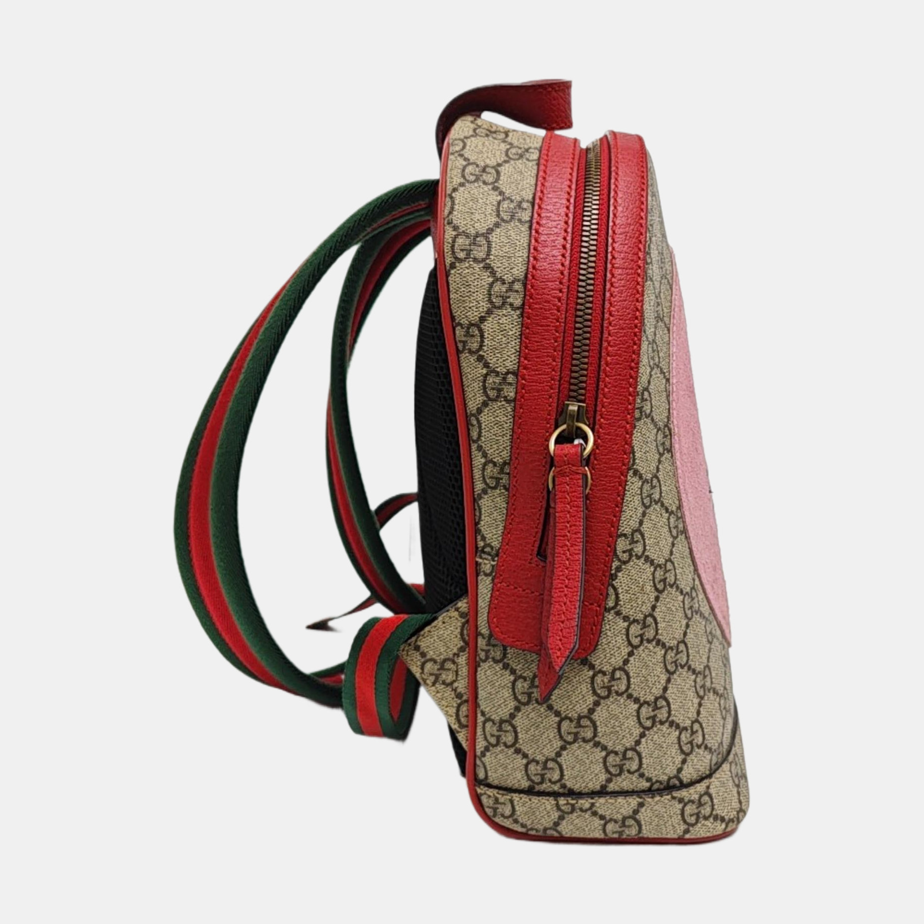 GG Supreme Monogram Coated Canvas Black