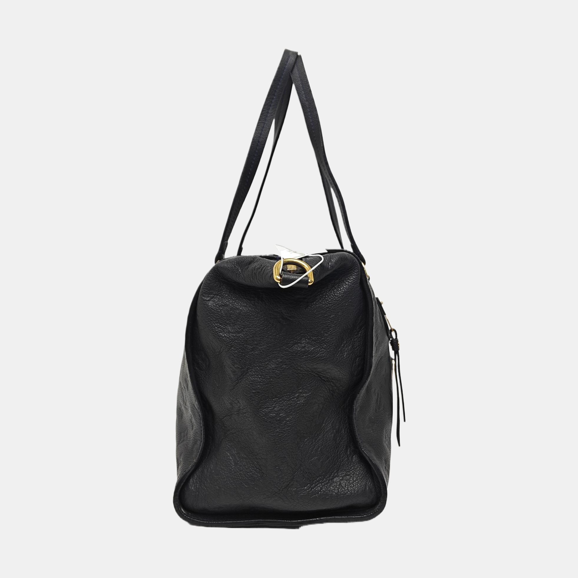 LUMINEUSE Monogram Calfskin Black