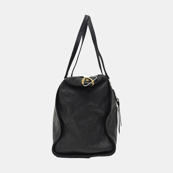 LUMINEUSE Monogram Calfskin Black