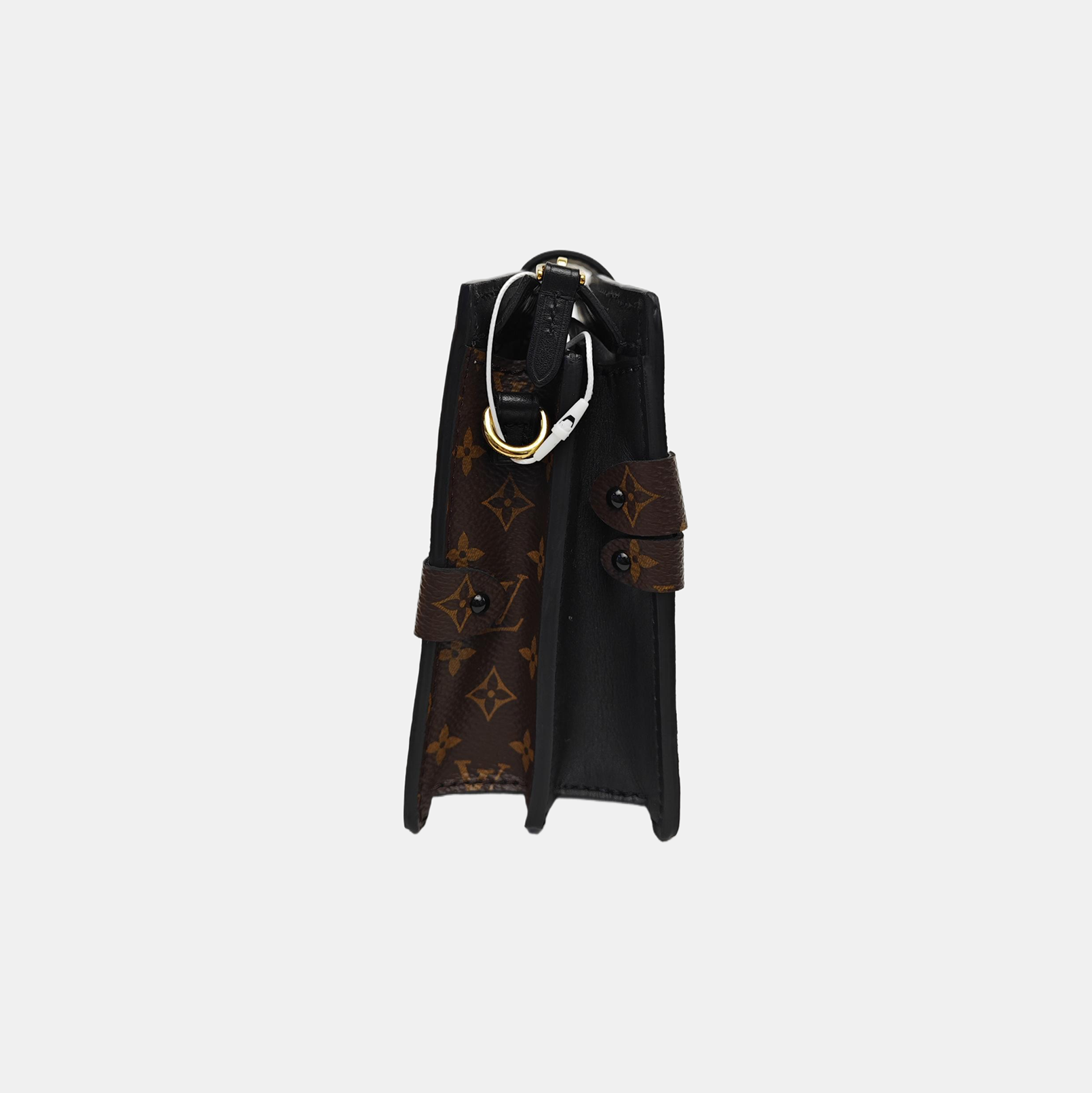 TRUNK Monogram Coated Canvas Brown