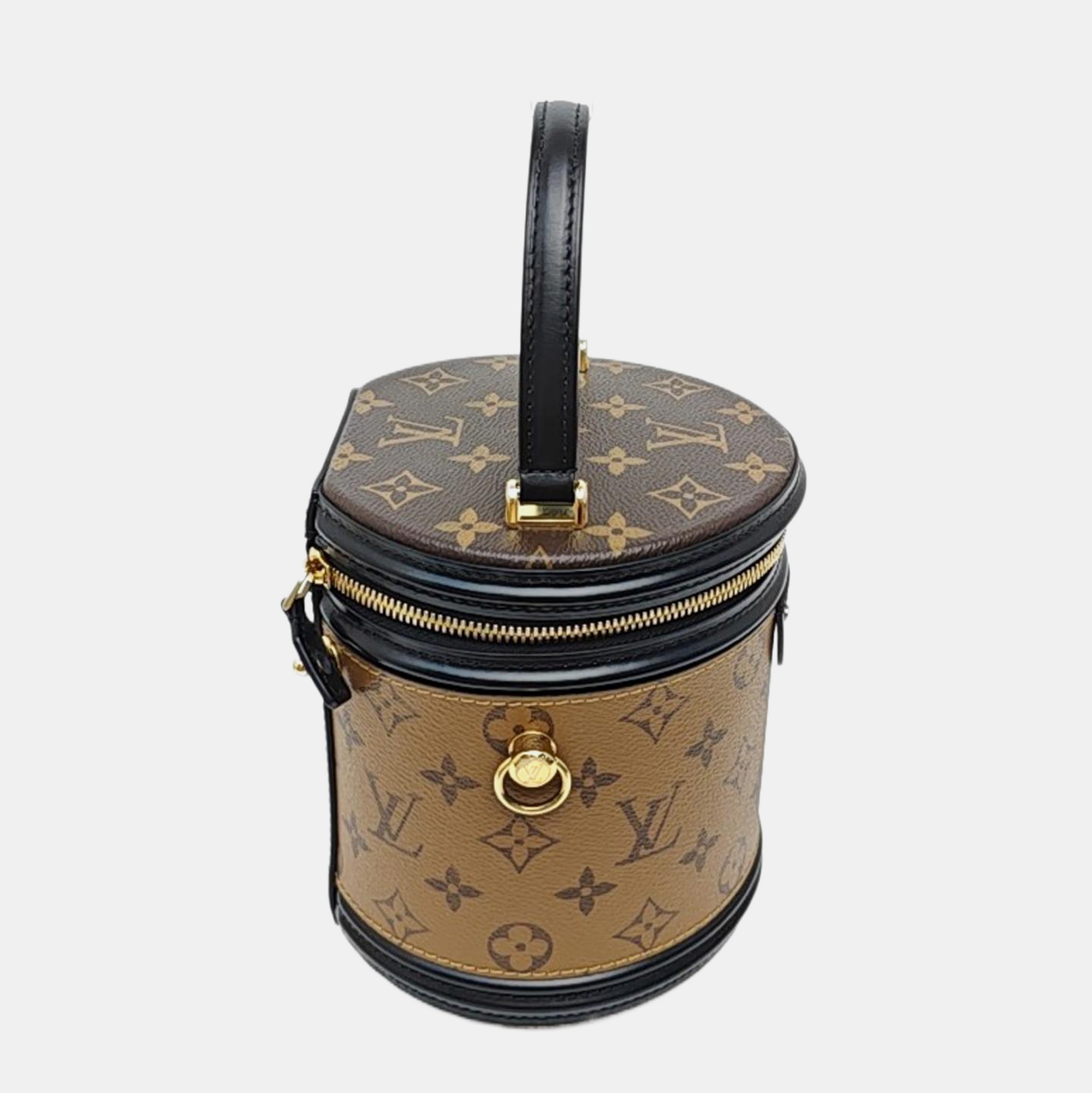CANNES PM Monogram Coated Canvas Brown