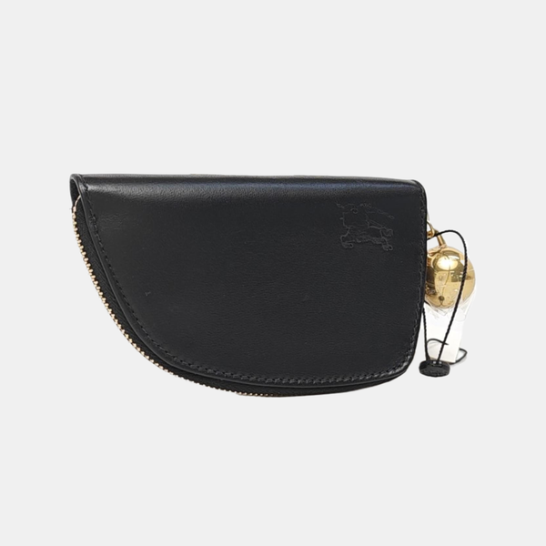 SHIELD Lambskin Black Coin Purse