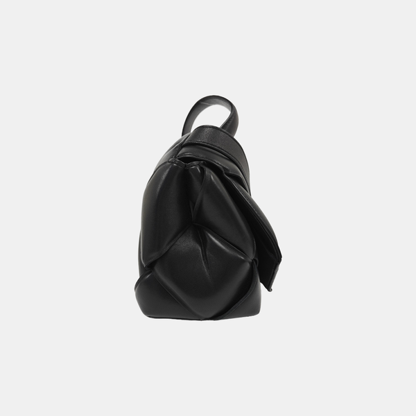 Lambskin Shoulder Bag Black