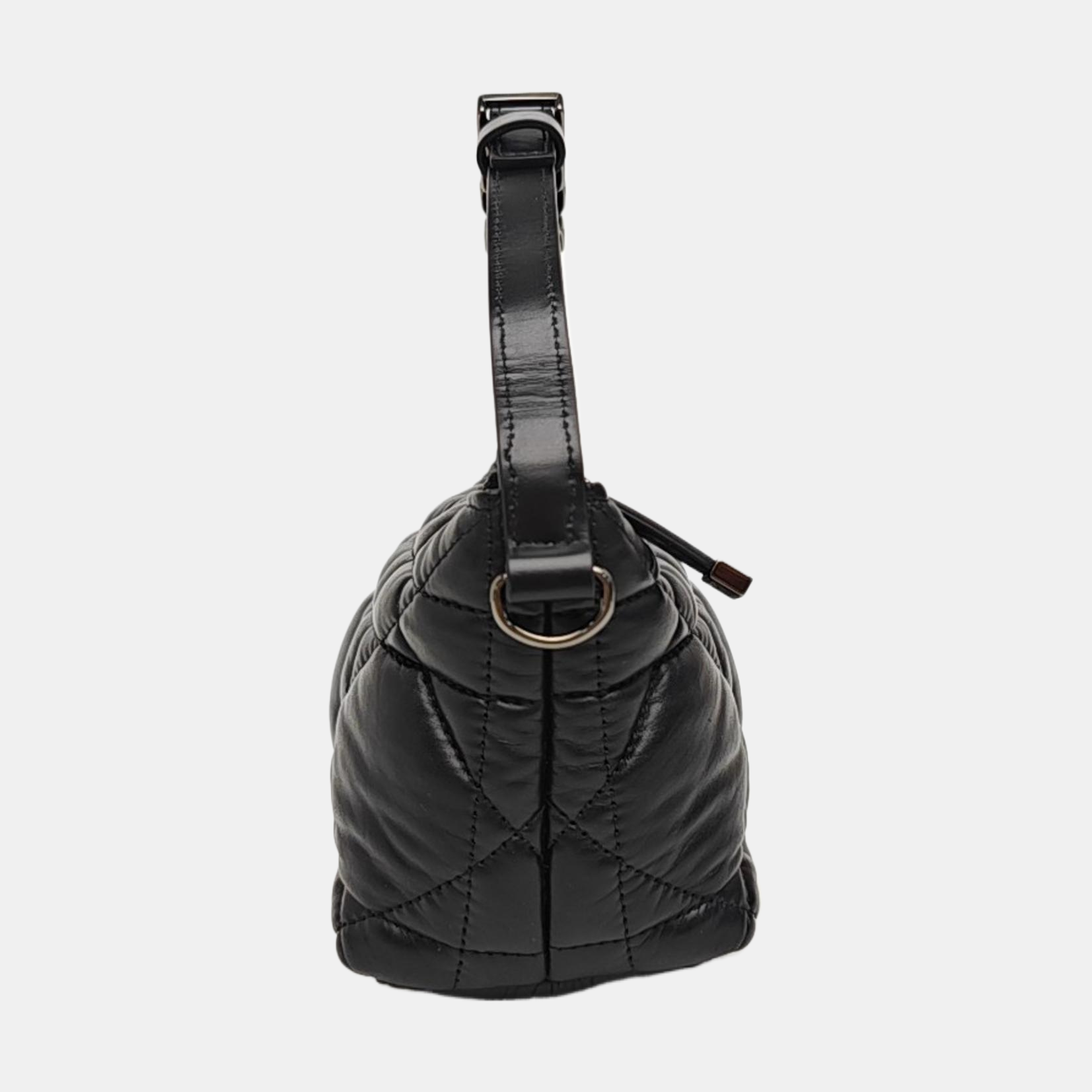 Diortravel Nomad Small Cannage Calfskin Black
