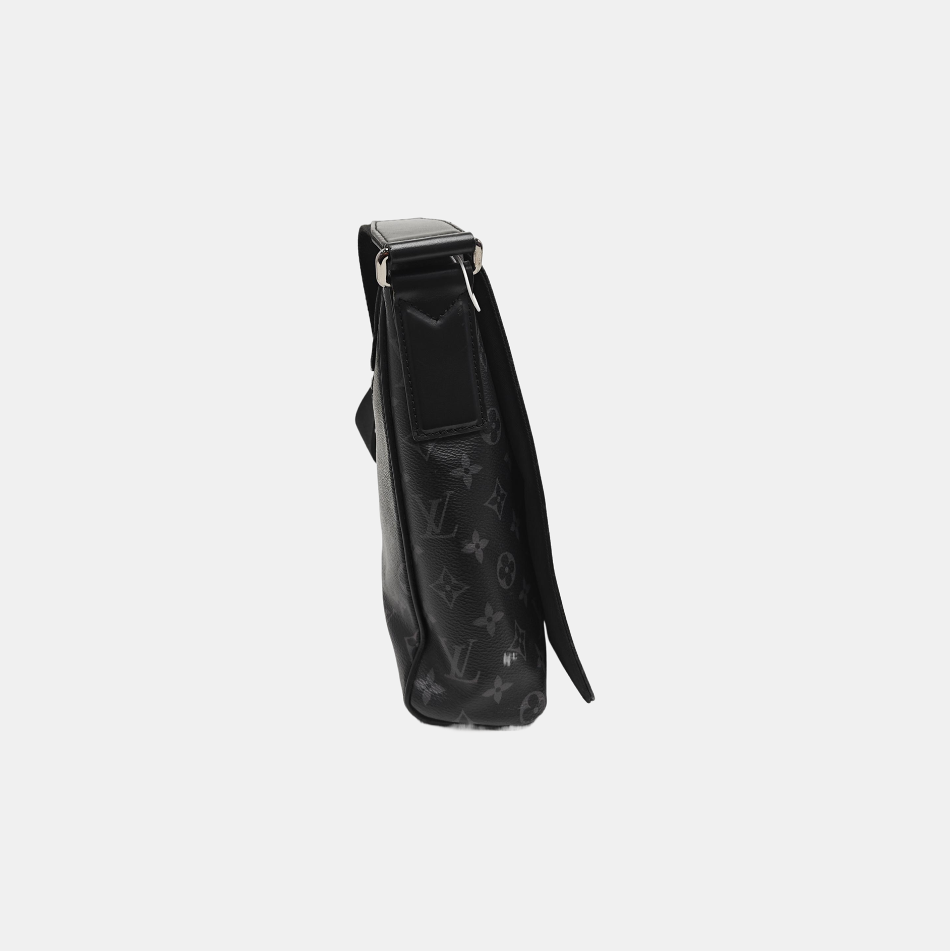 DISTRICT MM Monogram Coated Canvas Black