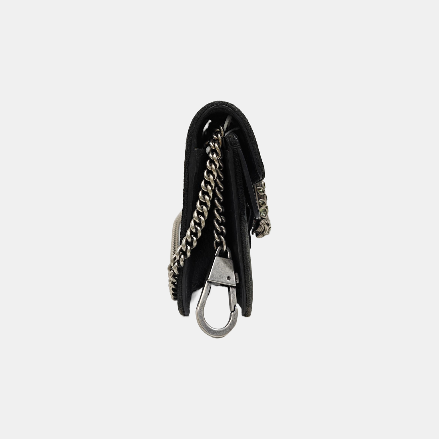 Dionysus Super Mini Suede Black
