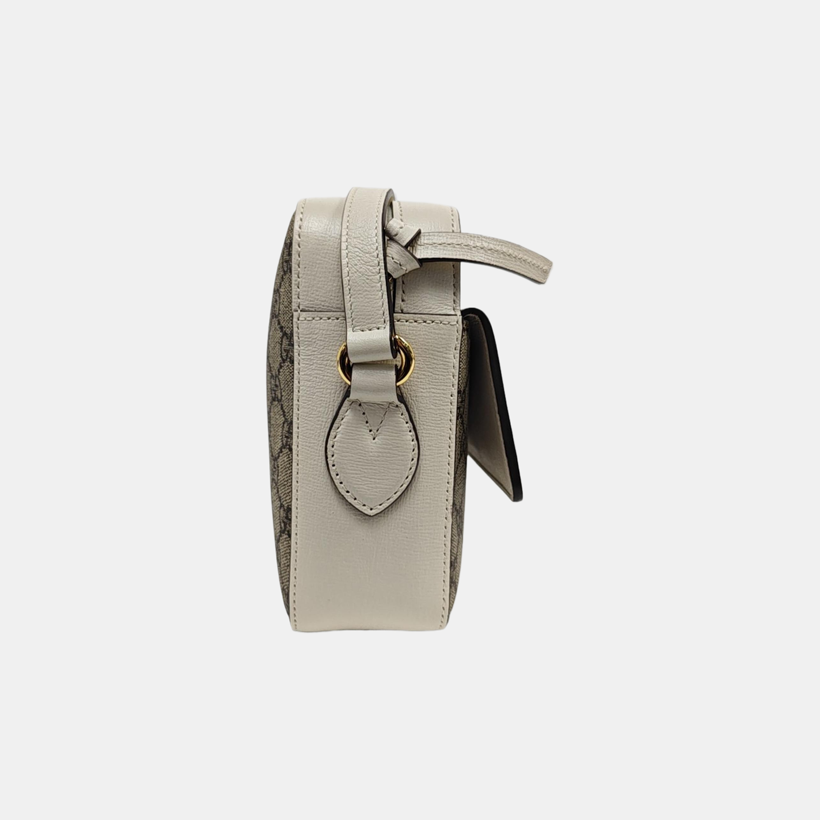 Authenticated pre-owned  Horsebit 1955 Small Coated Canvas Multicolor - Shoulder Bag at Looply