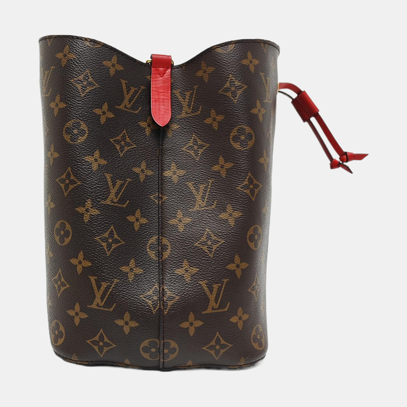 NÉONOÉ MM Monogram Coated Canvas Brown