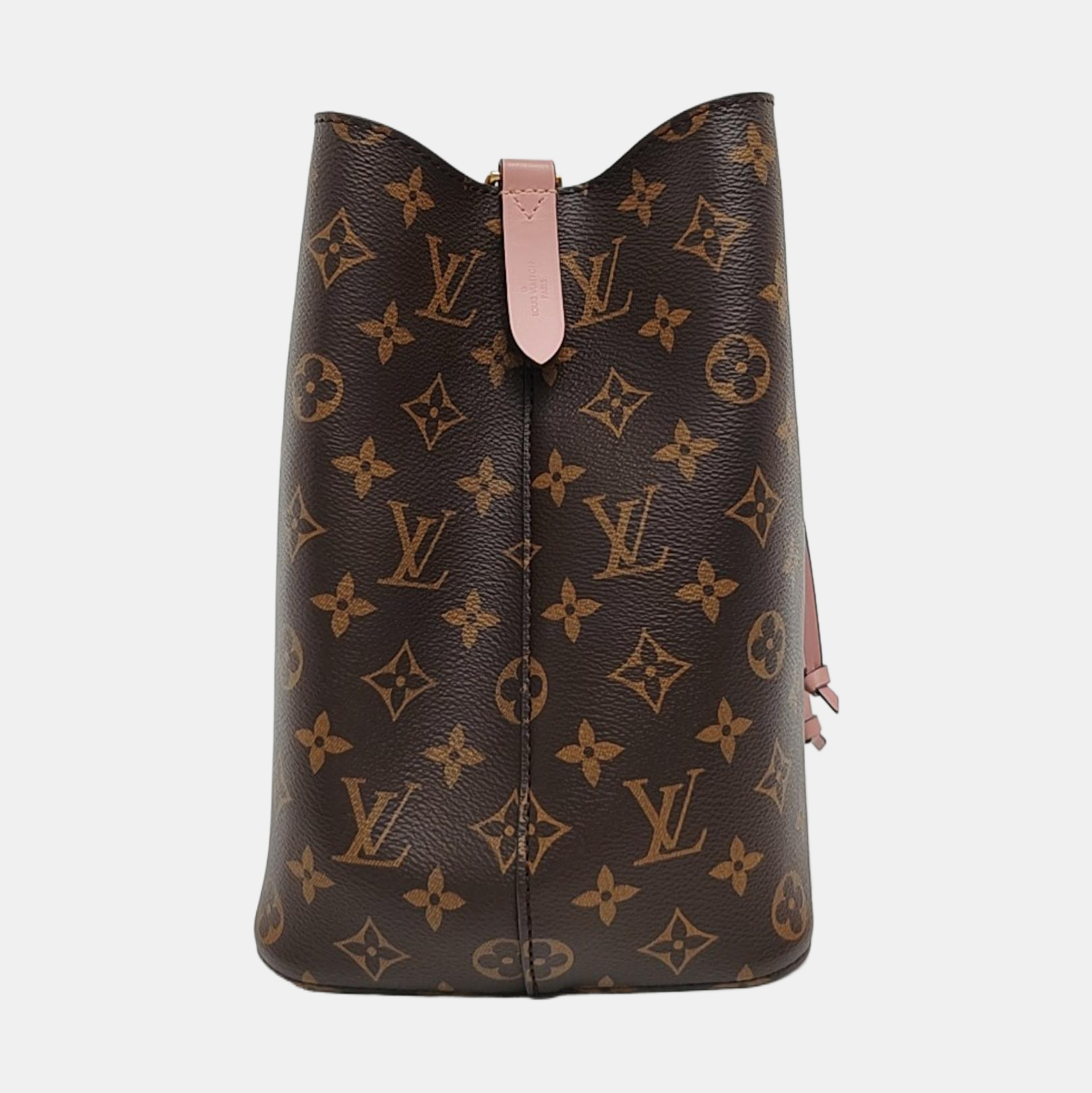 NÉONOÉ MM Monogram Coated Canvas Brown