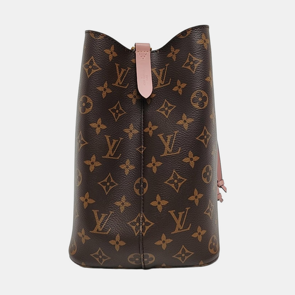 NÉONOÉ MM Monogram Coated Canvas Brown