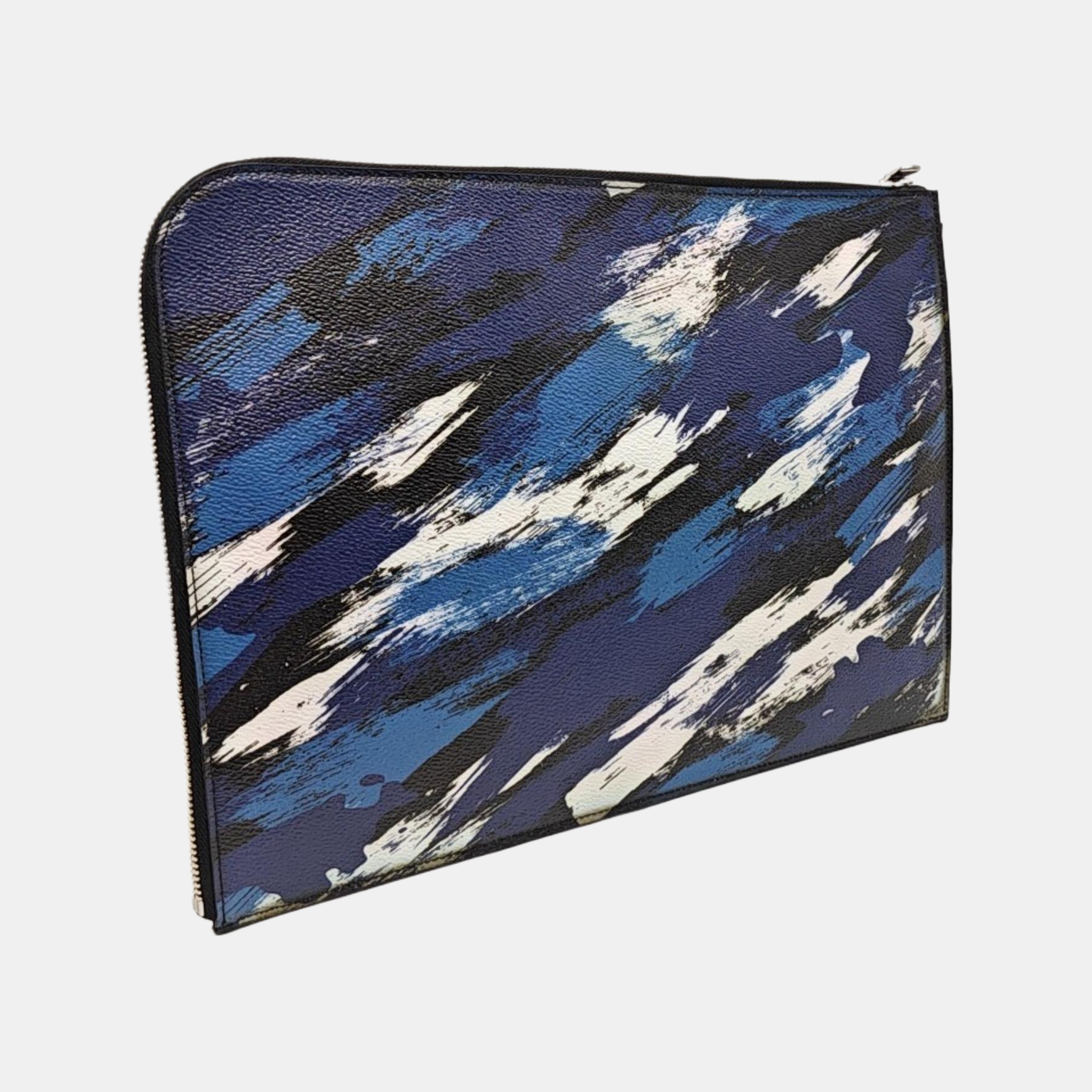 Calfskin Clutch Blue