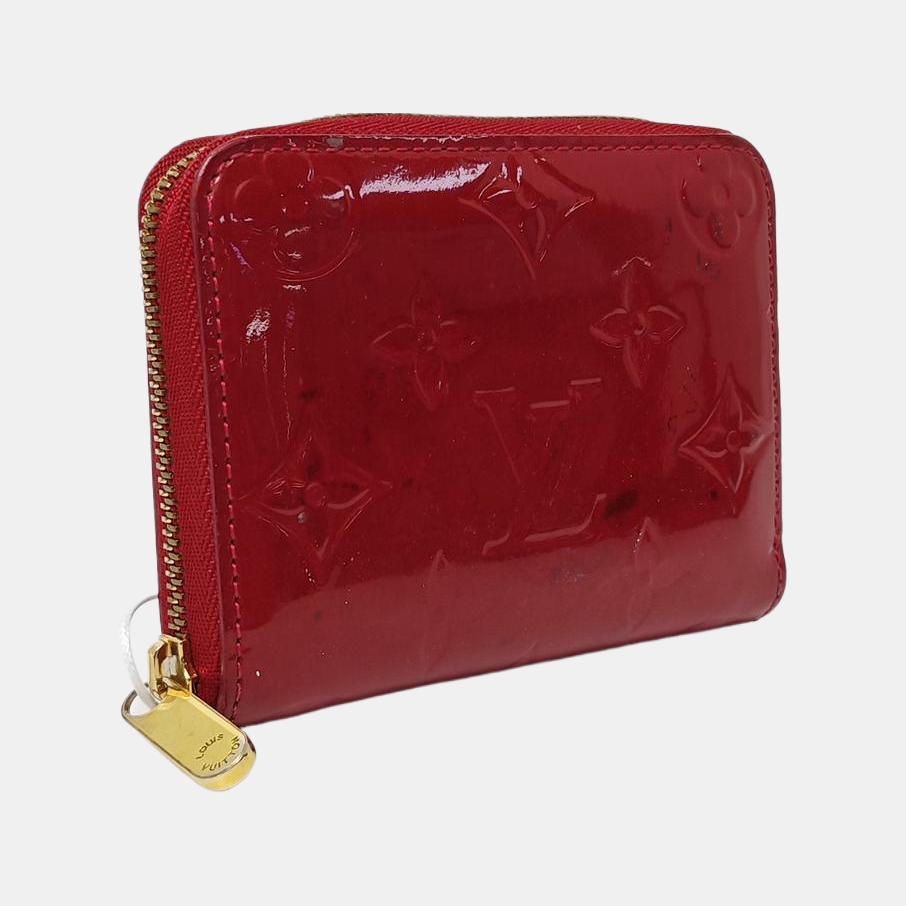 ZIPPY Patent Leather Red Wallet