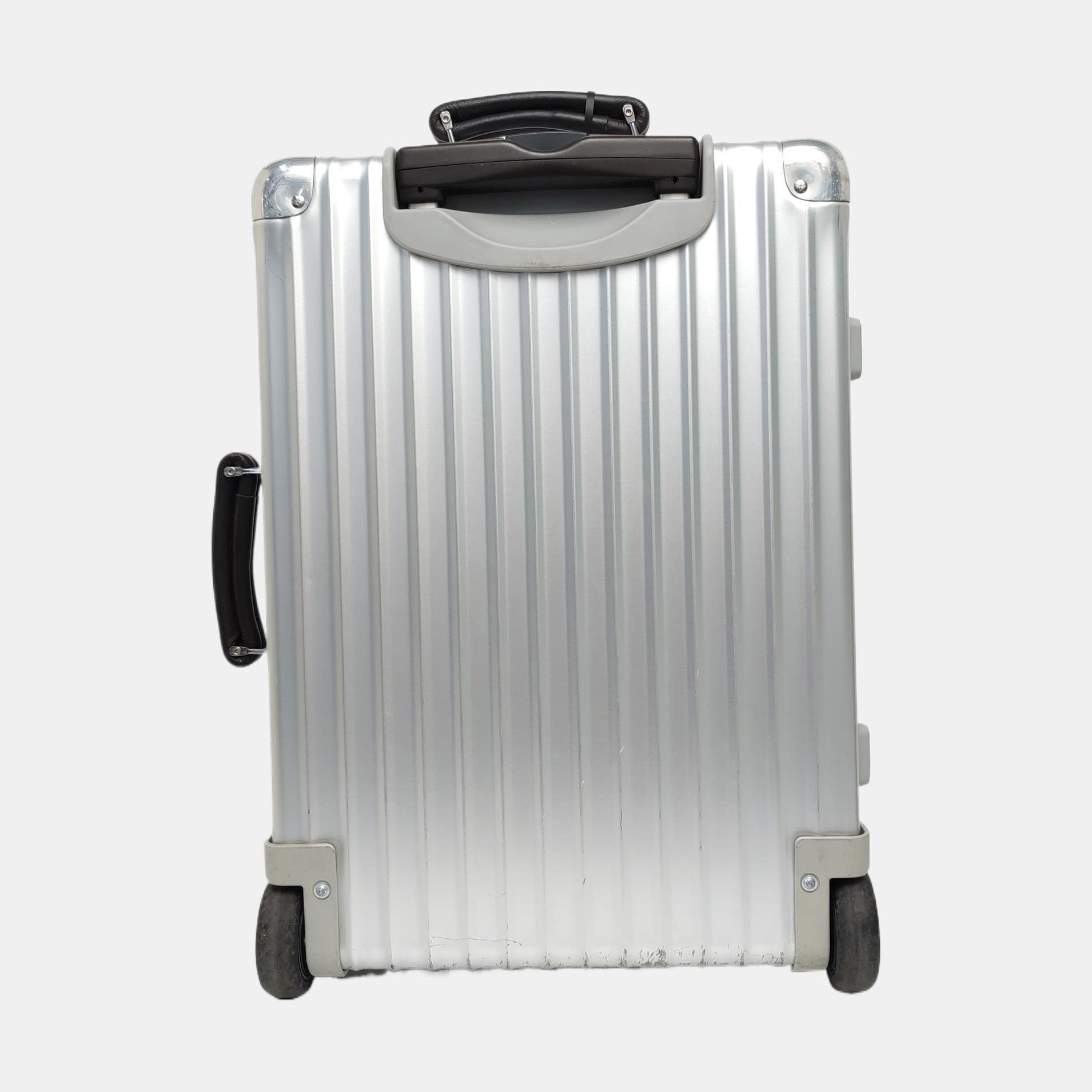 Special Material Luggage Silver