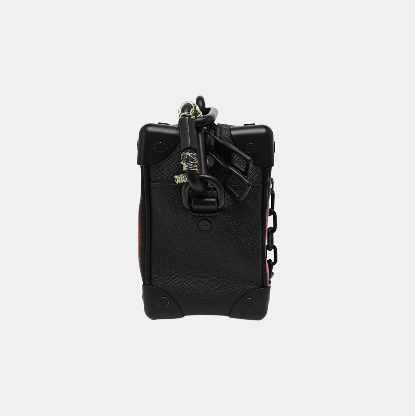 SOFT TRUNK Mini Calfskin Black