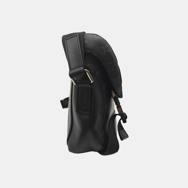 VOYAGER PM Monogram Coated Canvas Black