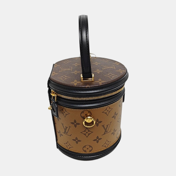 CANNES PM Monogram Coated Canvas Brown