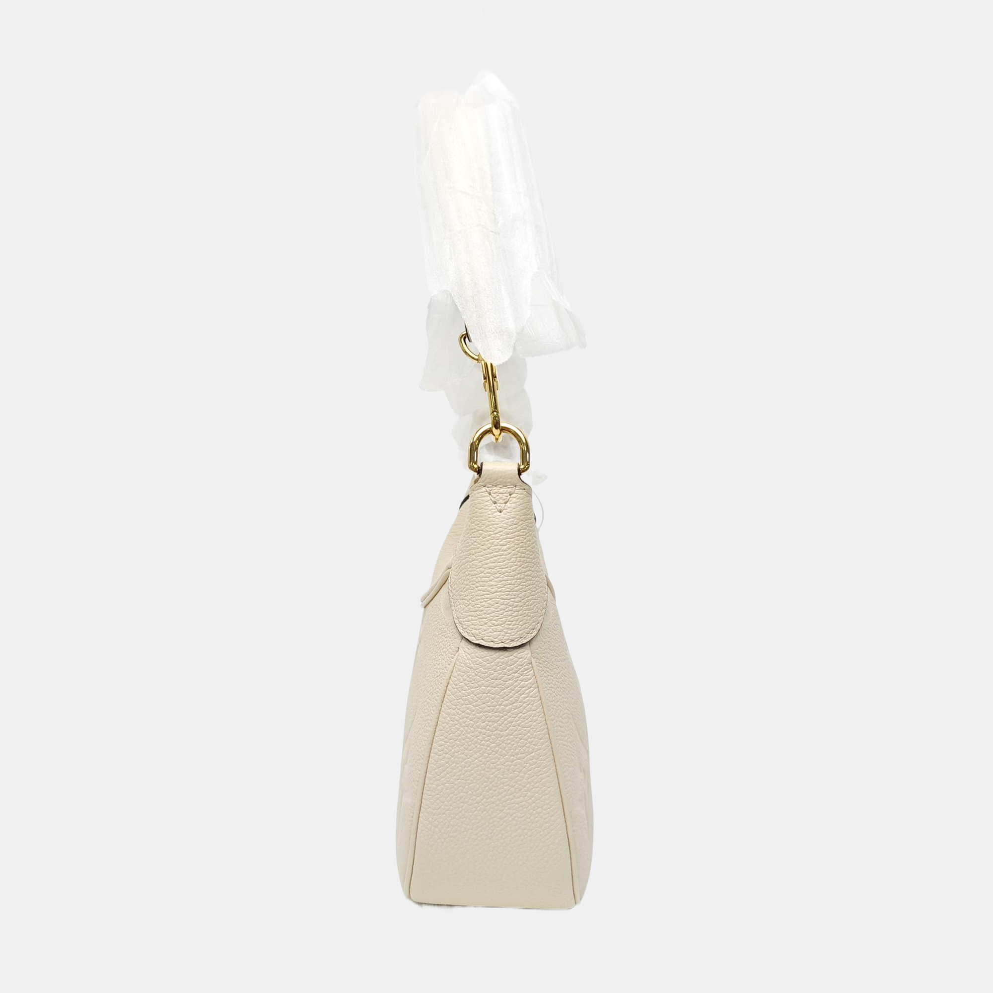 BAGATELLE Monogram Calfskin White
