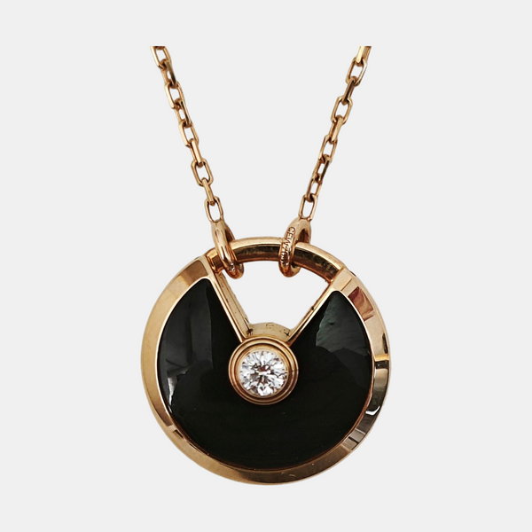 AMULETTE DE CARTIER 18k Rose Gold Necklace