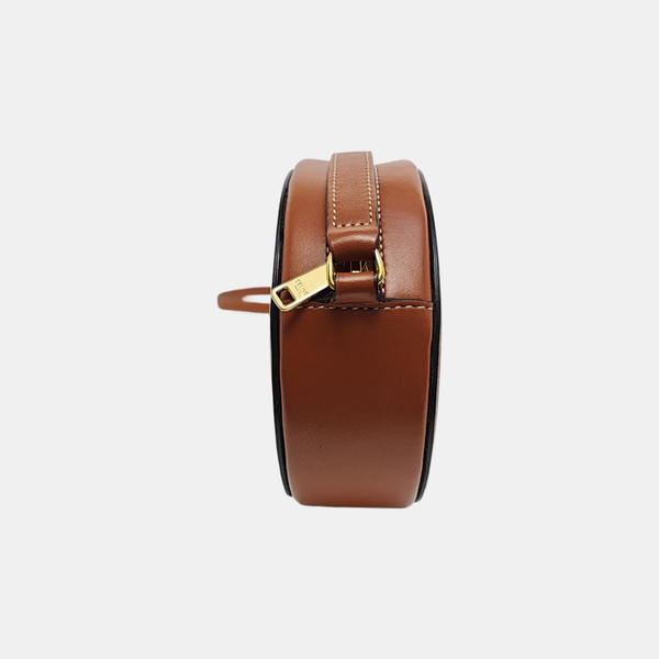 TRIOMPHE Small Calfskin Brown