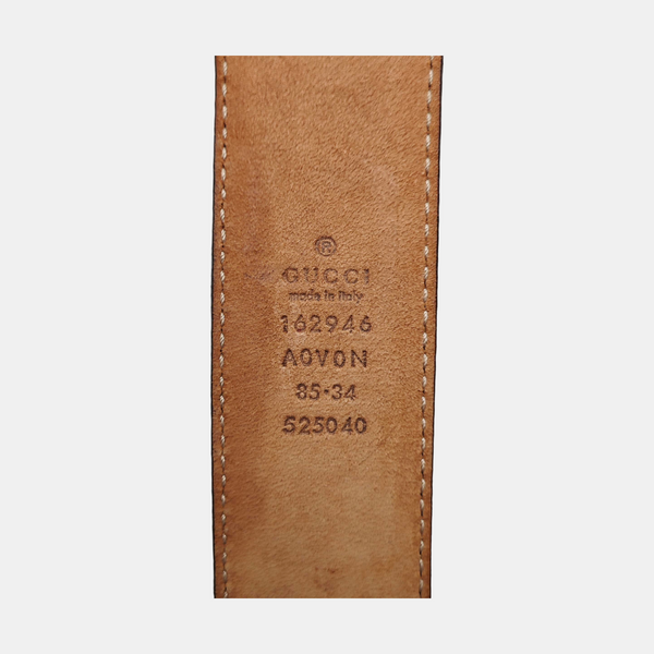 Leather Belt Red