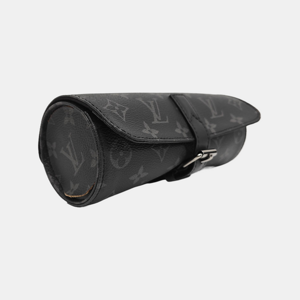 Damier Graphite Coated Canvas Clutch Gray